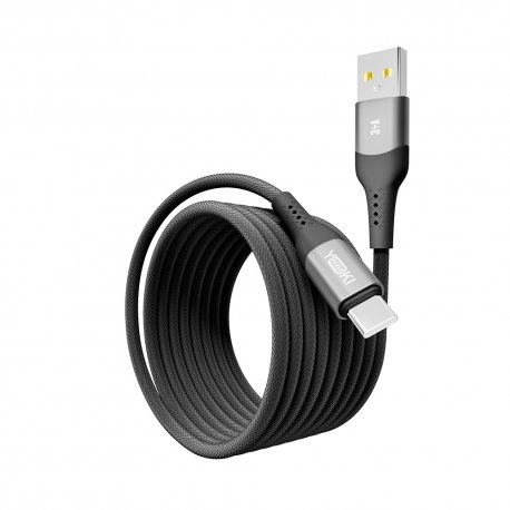 Кабель YOKI SOLID YK-SO15 USB to Type-C 3A (2m) Black