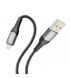 Кабель YOKI SOLID YK-SO15 USB to Lightning 2.4A (2m) Black