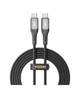Кабель YOKI SOLID YK-SO15 Type-C to Type-C 60W (2m) Black
