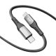 Кабель YOKI SOLID YK-SO15 Type-C to Type-C 60W (2m) Black Кабель YOKI SOLID YK-SO15 Type-C to Type-C 60W (2m) Black