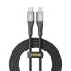 Кабель YOKI SOLID YK-SO15 Type-C to Lightning 30W (2m) Black Кабель YOKI SOLID YK-SO15 Type-C to Lightning 30W (2m) Black