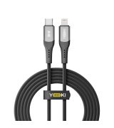 Кабель YOKI SOLID YK-SO15 Type-C to Lightning 30W (2m) Black