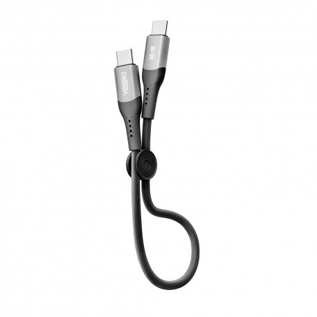 Кабель YOKI SOLID YK-SO15 Type-C to Type-C 60W (0.25m) Black