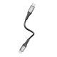 Кабель YOKI SOLID YK-SO15 Type-C to Type-C 60W (0.25m) Black