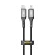 Кабель YOKI SOLID YK-SO15 Type-C to Lightning 30W (0.25m) Black Кабель YOKI SOLID YK-SO15 Type-C to Lightning 30W (0.25m) Black