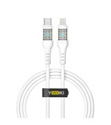 Кабель YOKI CYBER YK-CY23 Type-C to Lightning 30W (1.2m) White