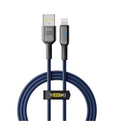 Кабель YOKI SMART YK-SM31 USB to Lightning 2.4A (1.2m) Black