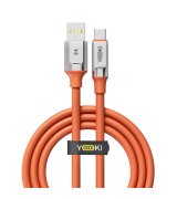 Кабель YOKI ULTRA YK-UL61 USB to Type-C 3A (1.2m) Orange