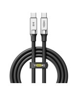 Кабель YOKI ULTRA YK-UL61 Type-C to Type-C 60W (1.2m) Black