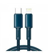 Кабель Baseus High Density Braided Type-C to Lightning PD 20W 1m Blue (CATLGD-03)