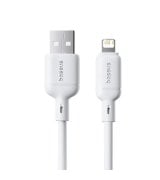 Кабель Baseus Silky Series Fast Charging Lightning 2.4A 1m White (P10377702213-00)