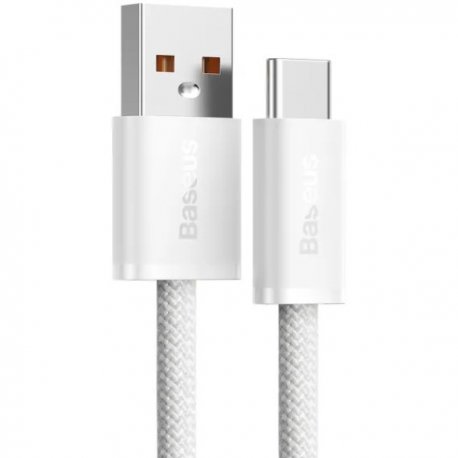 Кабель Baseus Dynamic Series Fast Charging Type-C 100W 2m White (CALD000702)