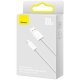 Кабель Baseus Dynamic Series Fast Charging Type-C 100W 2m White (CALD000702) Кабель Baseus Dynamic Series Fast Charging Type-C 100W 2m White (CALD000702)