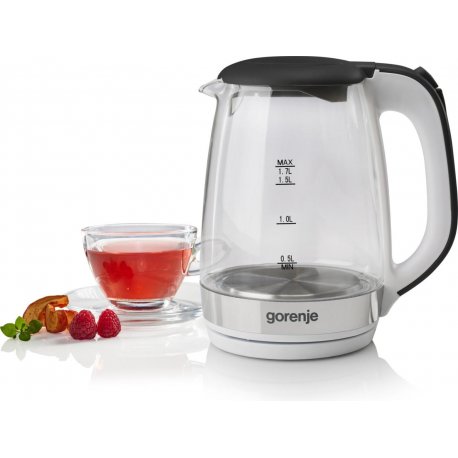 Електрочайник Gorenje K17 White (K17GXG)