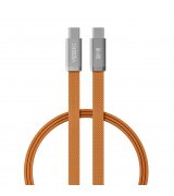 Кабель YOKI AI65 AIR Type-C to Type-C 60W (1.2m) Orange