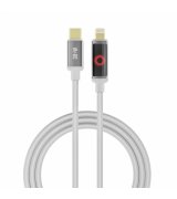 Кабель YOKI SM33 SMART PULSE Type-C to Lightning 30W (1.2m) White