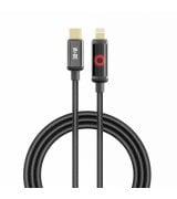 Кабель YOKI SM33 SMART PULSE Type-C to Lightning 30W (1.2m) Black