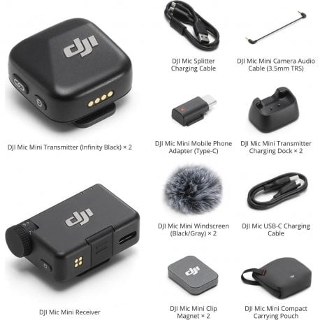 Мікрофонна радіосистема Mic Mini 2 (1 TX + 1 RX (CP.RN.00000433.01)