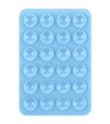 Тримач-присоска двостороння для телефону Double Side Silicone 80*55 мм Turquoise