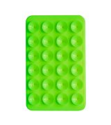 Тримач-присоска двостороння для телефону Double Side Silicone 80*55 мм Light Green