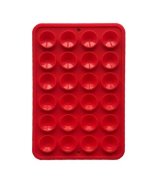 Тримач-присоска двостороння для телефону Double Side Silicone 80*55 мм Red