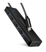 USB-хаб Axagon HUE-C1C Black