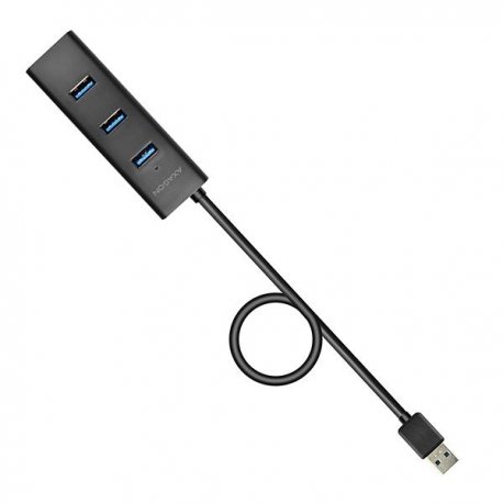 USB-хаб Axagon HUE-S2BL Black
