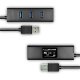 USB-хаб Axagon HUE-S2BL Black