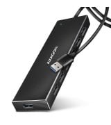 USB-хаб Axagon HUE-F7A Black
