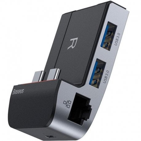 USB-Хаб Baseus Multifunctional Armor Age Type-C Bracket Gray (CAHUB-AJ0G)