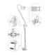 Підставка для телефона Baseus Unlimited Adjustment Silver (SULR-0S)