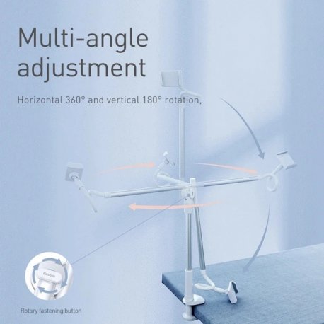Підставка для телефона Baseus Unlimited Adjustment Silver (SULR-0S)