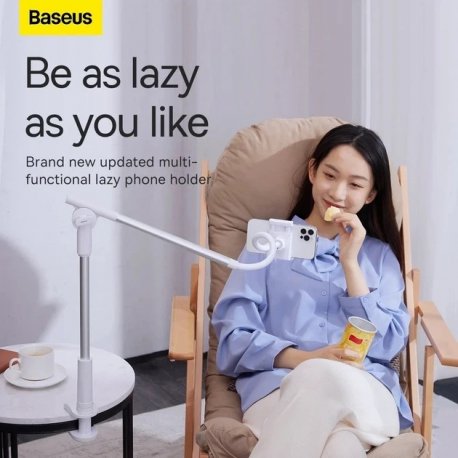 Підставка для телефона Baseus Unlimited Adjustment Silver (SULR-0S)
