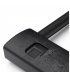 Велосамок Areox intelligent fingerprint U-lock short Black