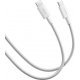 Кабель Xiaomi Braided Type-C to Type-C 6A (2m) (BHR087AGL) Кабель Xiaomi Braided Type-C to Type-C 6A (2m) (BHR087AGL)