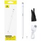 Стилус Baseus Wise Writing HN1 Universal Version White (B0004F01) Стилус Baseus Wise Writing HN1 Universal Version White (B0004F01)