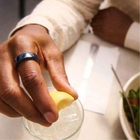Умное кольцо Oura Ring 4 Ceramic Midnight (Size 8)