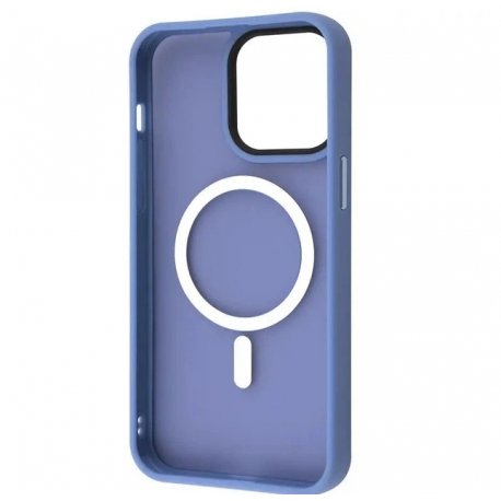 Чехол WAVE Matte Insane Case для iPhone 12/12 Pro with MagSafe Sierra Blue