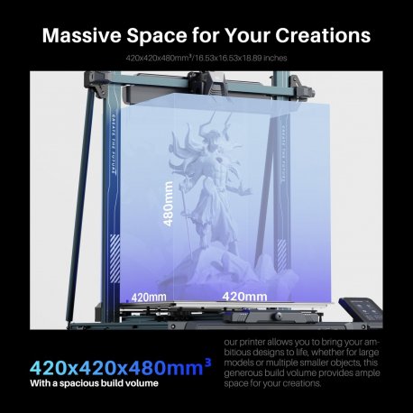 Принтер 3D Elegoo Neptune 4 Max Gray (50.201.014300)