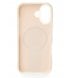 Чохол Liquid Silicone Full для iPhone 17 with MagSafe Cream