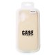 Чехол Liquid Silicone Full для iPhone 17 with MagSafe Cream