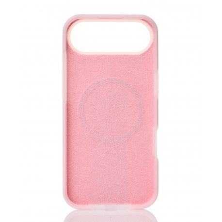 Чехол Liquid Silicone Full для iPhone 17 Air with MagSafe Pink
