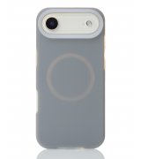 Чехол Liquid Silicone Full для iPhone 17 Air with MagSafe Stone Gray