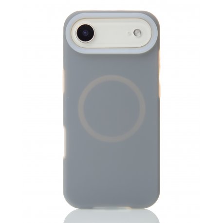 Чехол Liquid Silicone Full для iPhone 17 Air with MagSafe Stone Gray