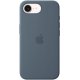 Чохол Apple Silicone Case для iPhone 17e with MagSafe Anchor Blue (MHWE4)