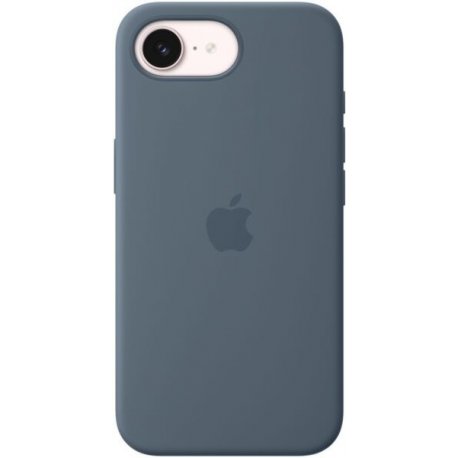 Чехол Apple Silicone Case для iPhone 17e with MagSafe Anchor Blue (MHWE4)