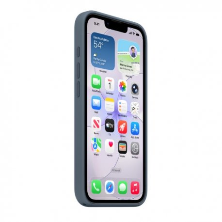 Чохол Apple Silicone Case для iPhone 17e with MagSafe Anchor Blue (MHWE4)