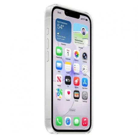 Чохол Apple Silicone Case для iPhone 17e with MagSafe Clear (MHWC4)
