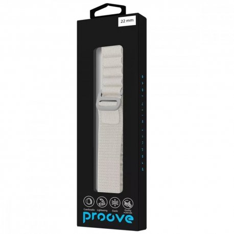 Ремешок Proove Pulse Loop 22mm White (WBPLUW22MM14)