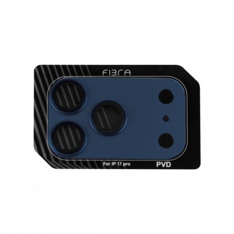 Захисне скло для камери Fibra для iPhone 17 Pro Blue